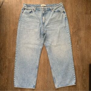 Abercrombie & Fitch The Loose High Rise Jeans Size 18